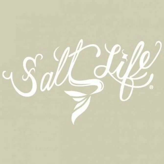 fishing tackle for deep sea-Salt Life - Salty Mermaid Decal - Medium