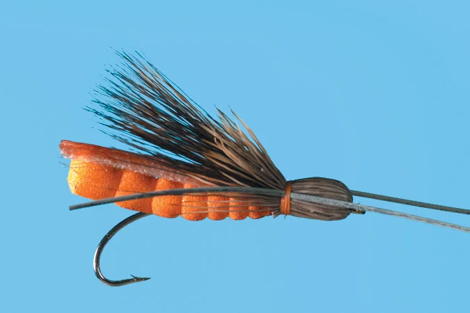 fishing nets for catfish-Solitude Salmon Fly Foam Stone