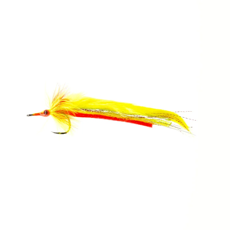 fishing tackle for bass-Gen X Pike Bunny Red/Yellow