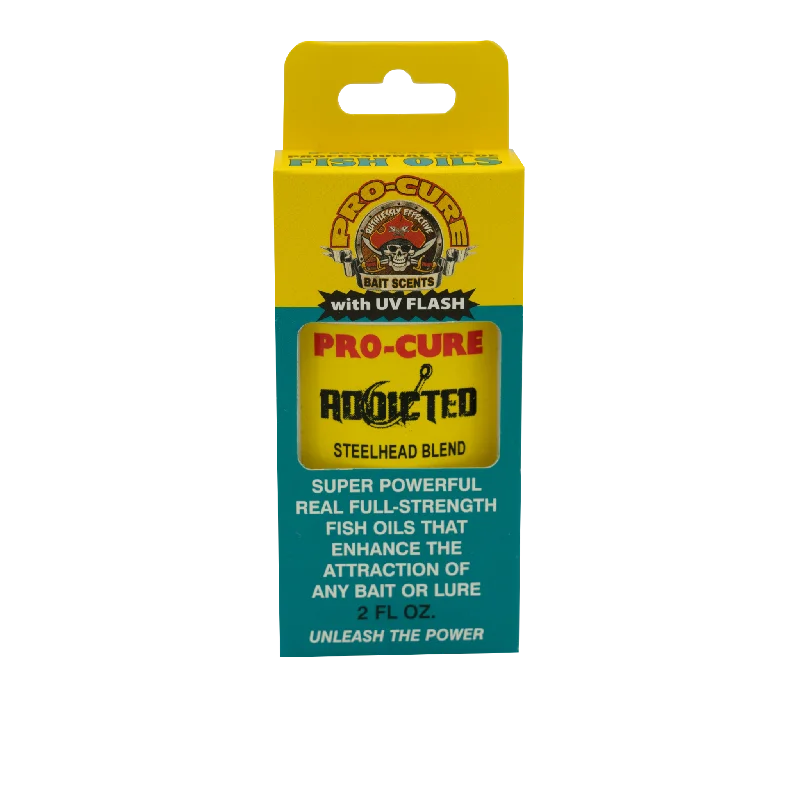 fishing line for freshwater-Pro-Cure Addicted Fishing Steelhead Blend Oil