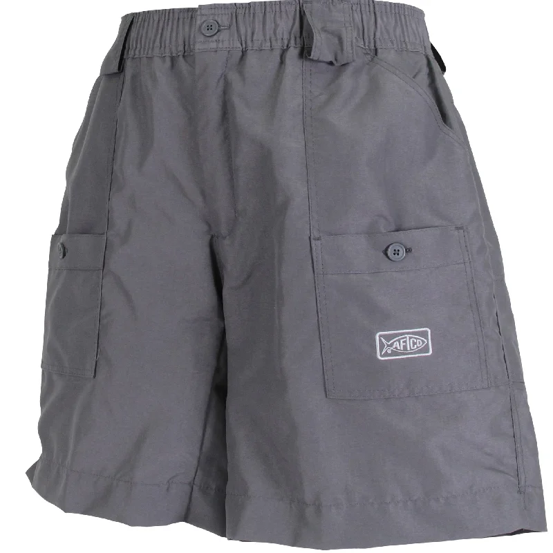 fishing poles for trout-AFTCO M01L Original Long Men's Fishing Shorts