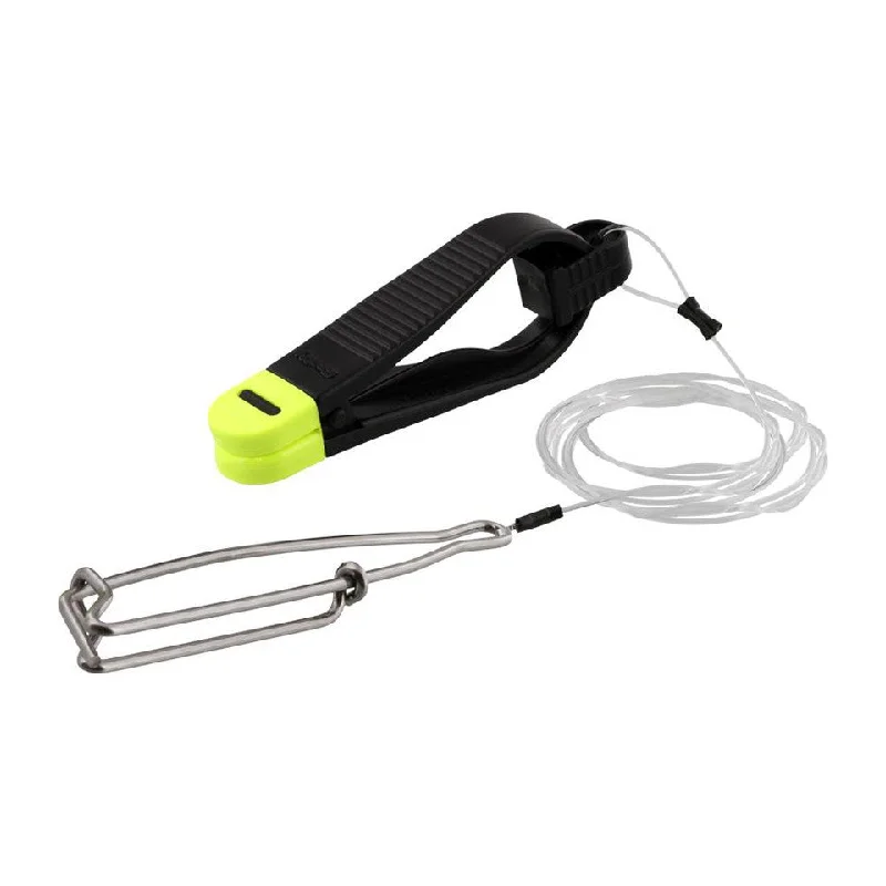 fishing knots for ice fishing-Scotty Fishing Power Grip Plus Release with Stacking Snap & 60" Leader