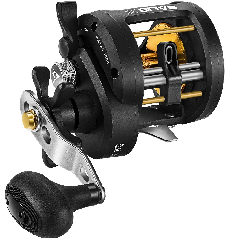 spinning reels for ice fishing-Piscifun® Salis X Trolling Reel Conventional Level Wind Reel