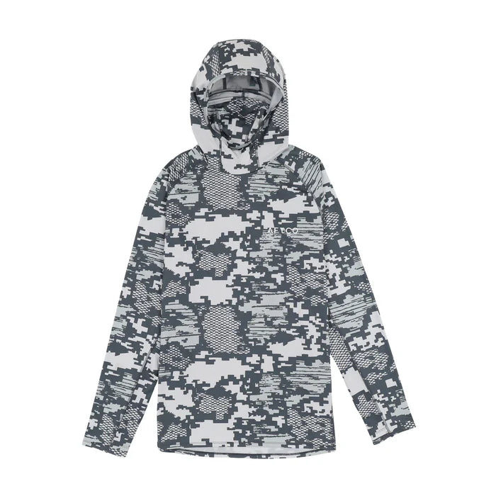 fishing kayaks for kids-AFTCO Adapt Tactical Hooded Long Sleeve