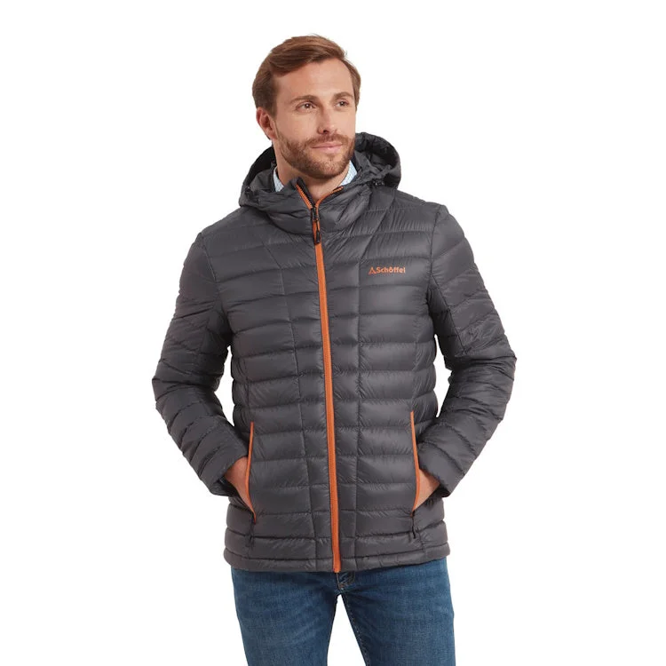 fishing boats for saltwater-Schoffel Thurso Down Jacket - Graphite