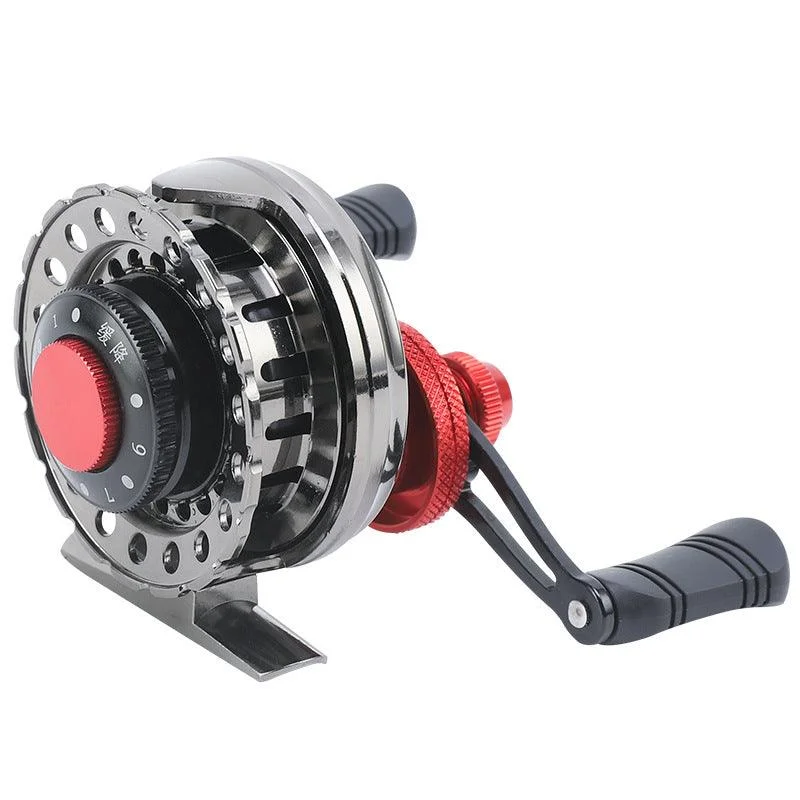 fishing reels for bass fishing-Dr.Fish Ice Fishing Reel 3.6:1 Gear Ratio 2+1BB