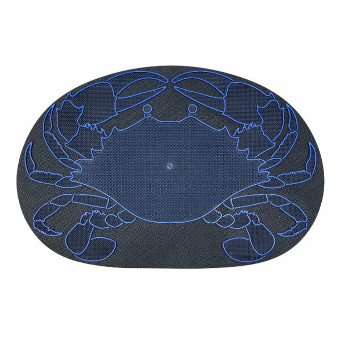 fishing tackle for fly fishing-Blue Claw Crab Mat