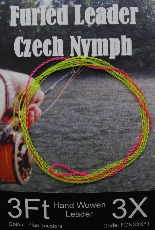 fishing reels for truck storage-Hends Furled Leader - Czech Nymph 120cm/4ft