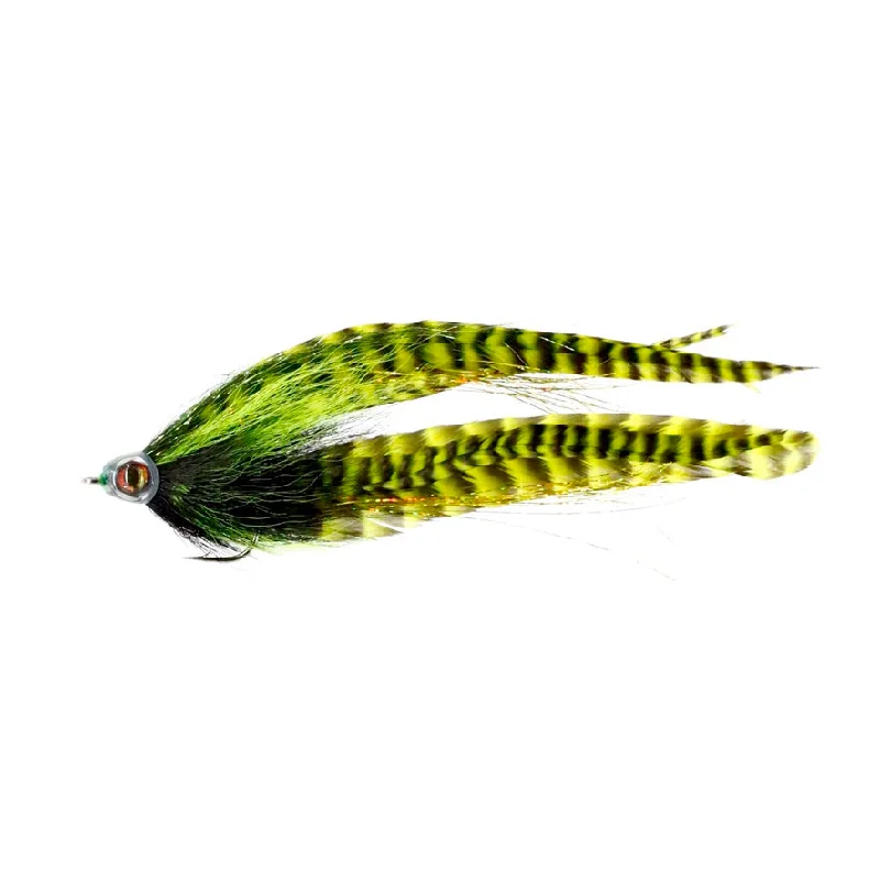 fishing tackle for catfish-Devil's Tickler Chartreuse/Black