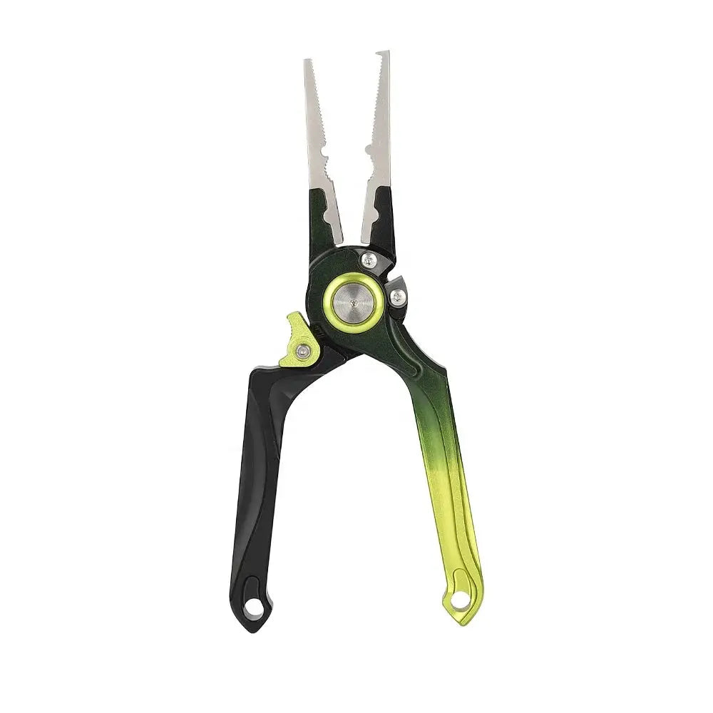 fishing knots for trolling-Lureswholesale® Multifunctional Aluminum Ring Crimp Fishing Pliers