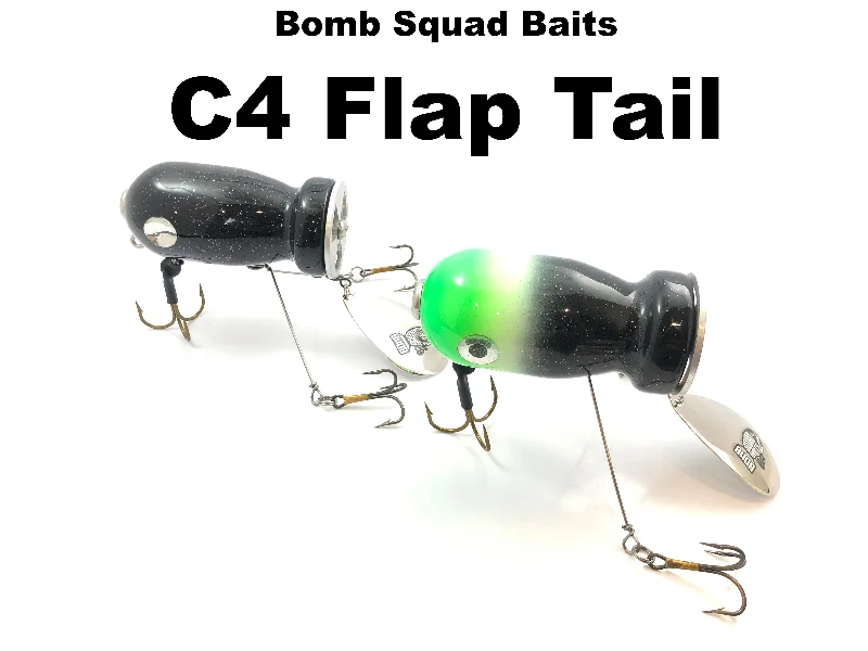 fishing waders for deep sea-Bomb Squad Baits C4 Flap Tail