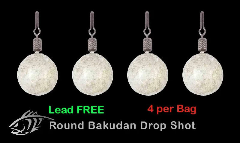 fishing tackle backpacks-Lead FREE Round Drop Shot Weights