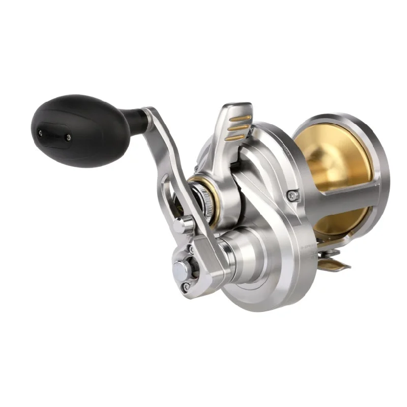 fishing tackle boxes-Talica 16 II A Two-Speed Lever Drag Right Conventional Reel - (TAC16IIA)