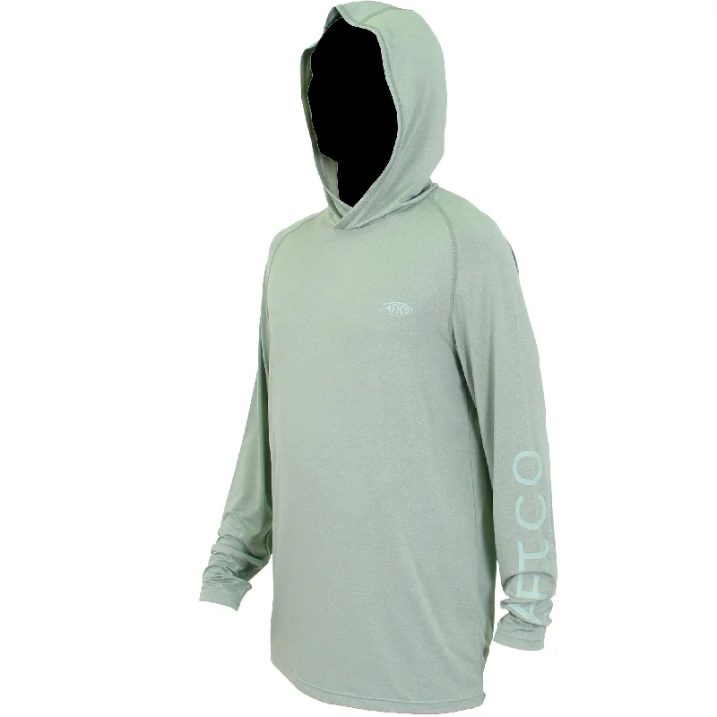 fishing boats under 10000-Aftco Samurai Sun Protection Hoodie Shirt