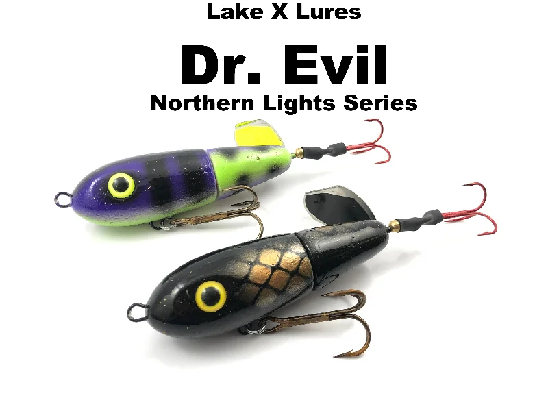 spinning reels for beginners-Lake X Lures Dr. Evil Northern Lights Series