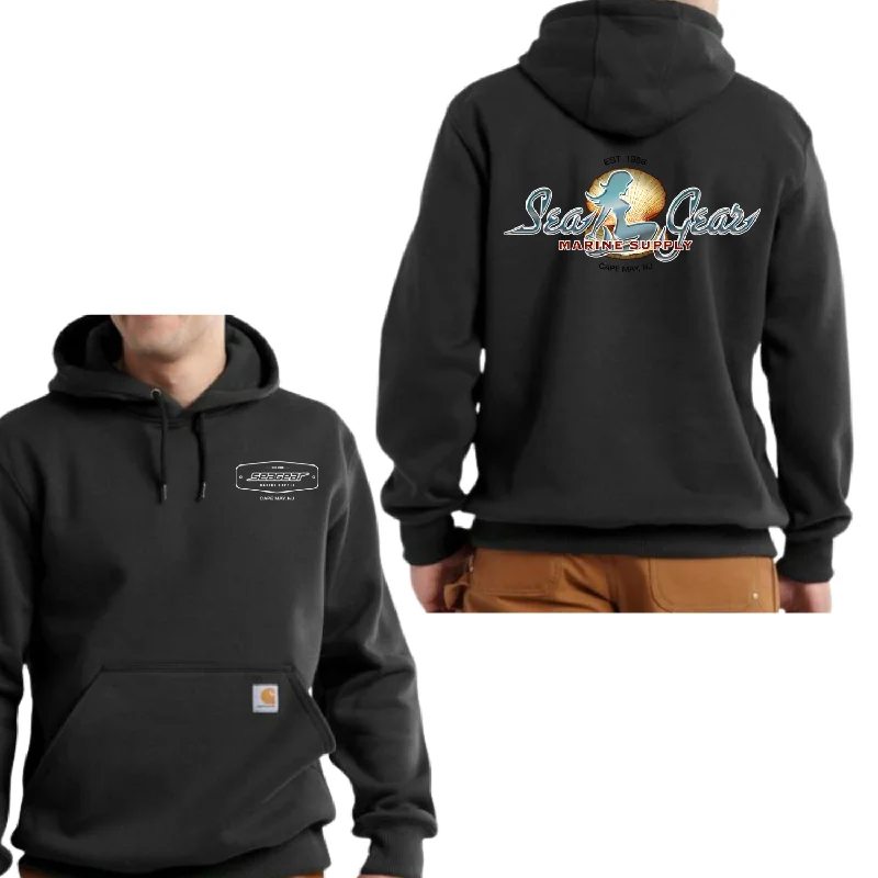 fishing bait for camping fishing-Sea Gear- Carhartt Mud Flap Hoodie