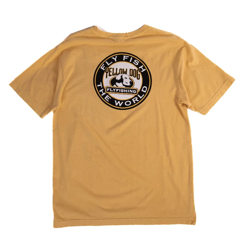 baitcasting reels for women trolling-Yellow Dog Flyfishing T-Shirt - Varsity