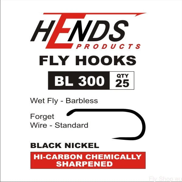 catfish fishing rods reviews-Hends BL300 Fly Hooks