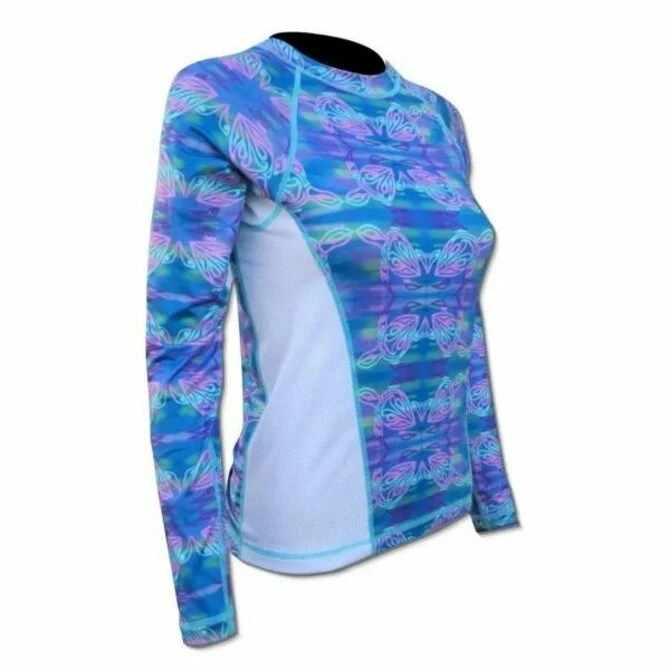 fishing gloves for fly fishing-Tormenter- Women's Printed Performance Shirts