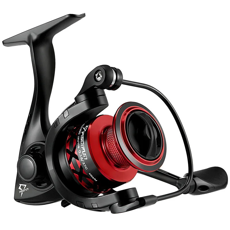 fishing reels for spinning-Piscifun® Flame Spinning Reel Red & Blue Fishing Reel