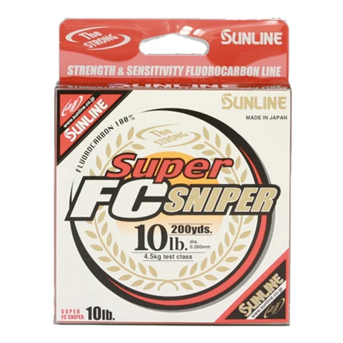 fishing reels for ice fishing-Sunline Super FC Sniper Fluorocarbon Line