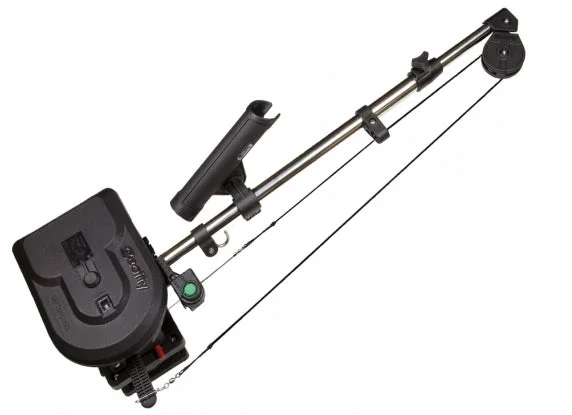 fishing kayaks for beginners-Scotty Depthpower 36-60" Telescopic Electric Boom Downrigger Kit