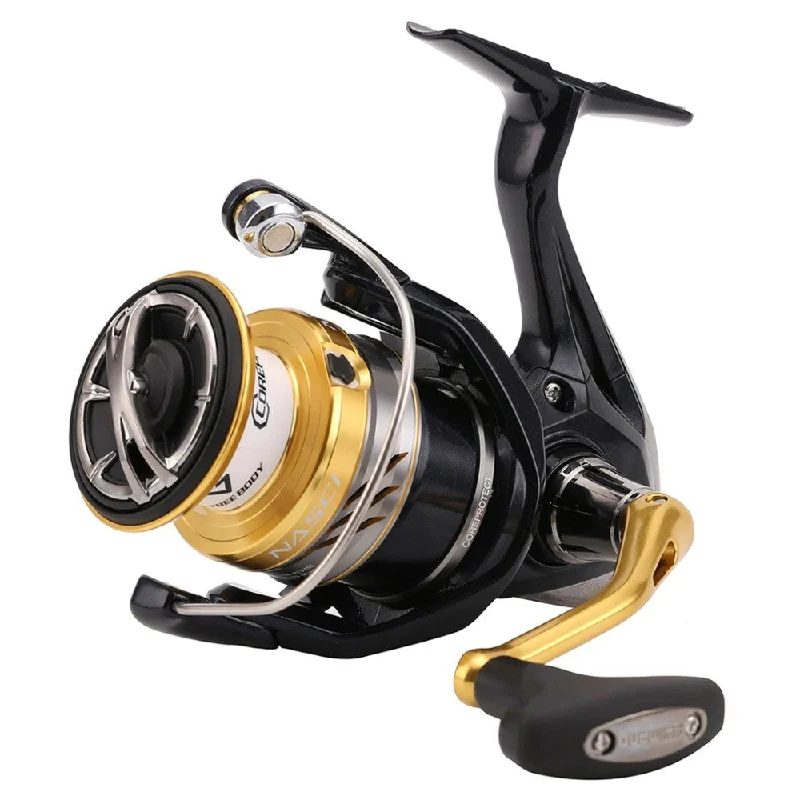 baitcasting reels for saltwater trolling-Shimano Nasci Spinning Reel | C3000HG-C5000XG