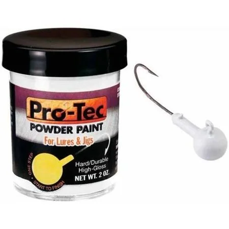 fishing tackle for trout-Pro-Tec Powder Paint - White